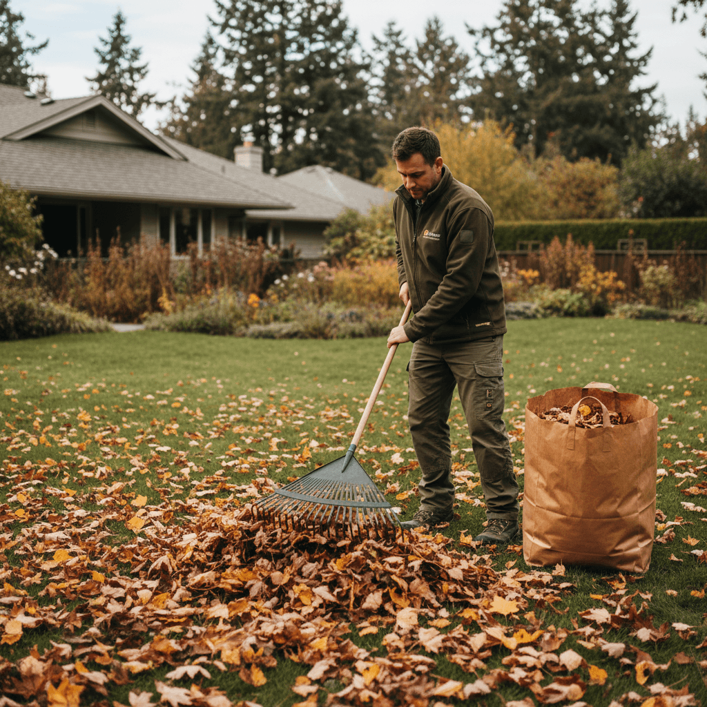 Yard cleanup service